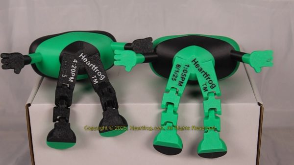 SUPER RARE! Green Black "Opposite Twins" Family Set, DOB: 06/01/25 Size: 150mm - Image 4
