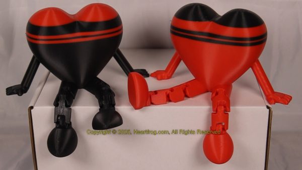 SUPER RARE! Red Black "Opposite Twins" Family Set, DOB: 05/31/25 Size: 150mm - Image 2