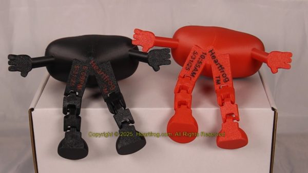 SUPER RARE! Red Black "Opposite Twins" Family Set, DOB: 05/31/25 Size: 150mm - Image 4