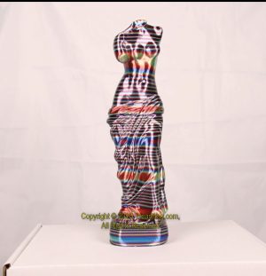 Italian Style Female Torso Sculpture, Rainbow