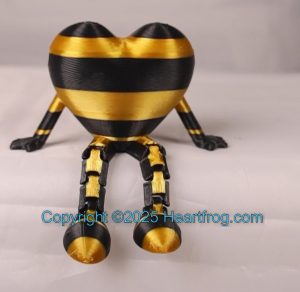 Way cute as Bling, Jewelry, a hanging ornament and sit it on display when "not in use". Always a smile. Size: 73mm