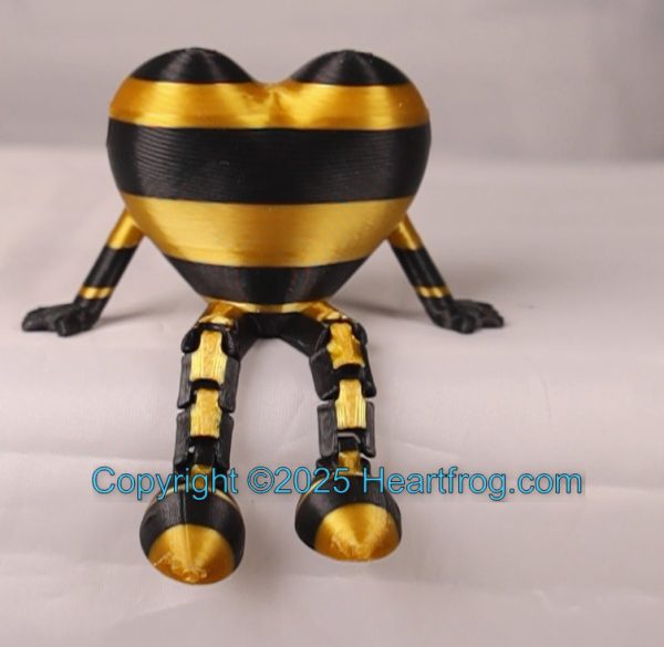 Way cute as Bling, Jewelry, a hanging ornament and sit it on display when "not in use". Always a smile. Size: 73mm