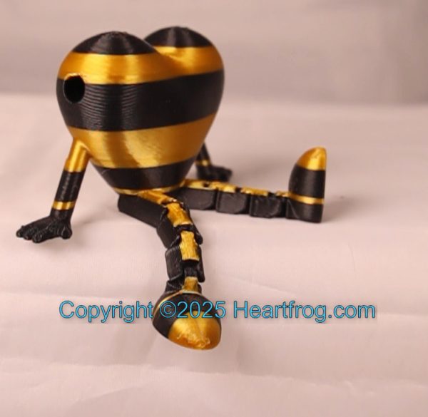 Way cute as Bling, Jewelry, a hanging ornament and sit it on display when "not in use". Always a smile. Size: 73mm - Image 2