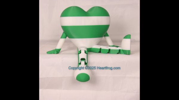 White and Green, Bling compatible, a hanging ornament and sit it on display when "not in use". Always a smile, Size: 150mm - Image 2
