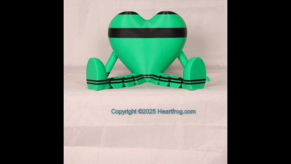 Green and Black, Bling compatible, a hanging ornament and sit it on display when "not in use". Always a smile, Size: 150mm - Image 3