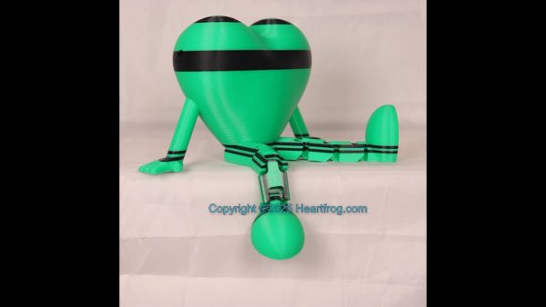 Green and Black, Bling compatible, a hanging ornament and sit it on display when "not in use". Always a smile, Size: 150mm - Image 4